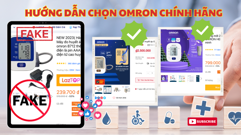 HUONG DAN CHON OMRON CHINH HANG 2
