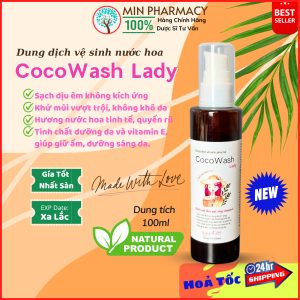 Trang chủ Dung dịch vệ sinh nữ CocoWash lady nước hoa